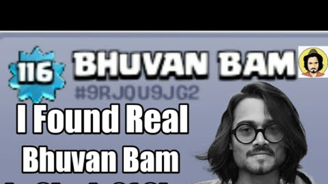 I FOUND REAL BHUVAN BAM IN CLASH OF CLANS| #ClashWaliFeeling|COC- INDIA