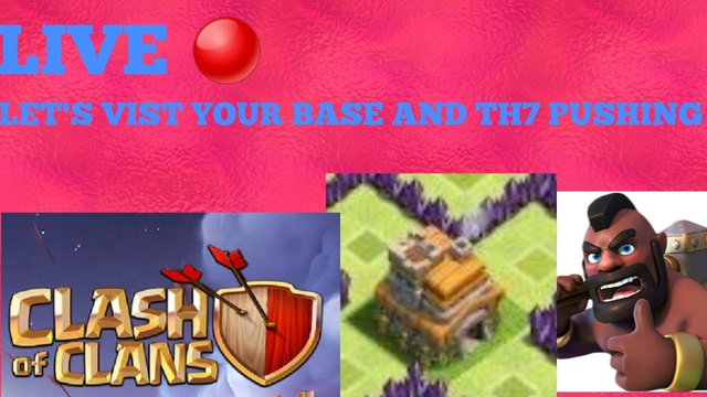 LET'S VIST your base and live ATTACKS clash of clans