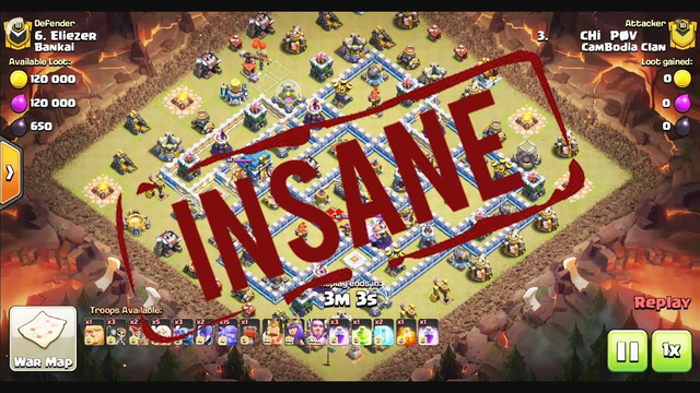 INSANE!! SUPER QUEEN CHARGE+BOWLER WITCH PEKKA DESTROY TH12 3-STAR ( Clash of Clans )