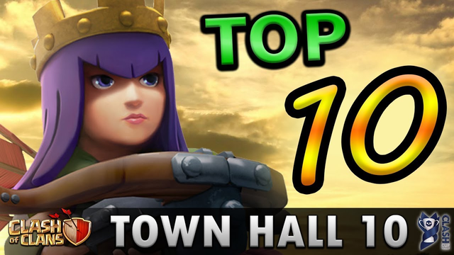 BEST IN THE WORLD | TOP 10 TOWN HALL 10 RAIDS | CLASH OF CLANS