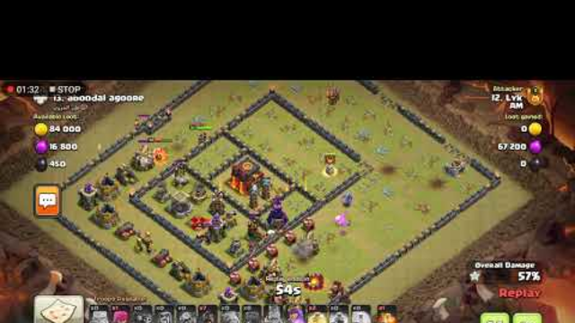 Clash of Clans TH10 Hogs Strat #19