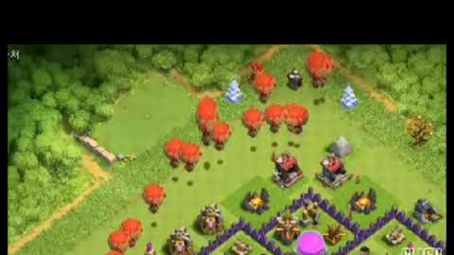 Clash of clans funny movements