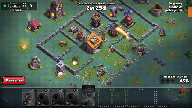 streaming clash of clans