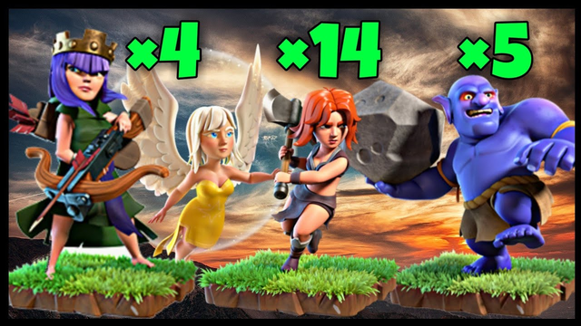 Th9 Queen Walk + VaBo (Valkyrie + Bowler) War Attack Strategy | Part 3 | Clash of Clans