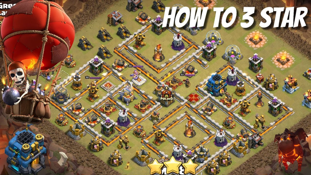 3 Star popular TH 12 War Base with LaLoon | Clash of Clans