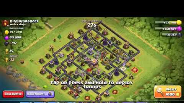 New clash of clans video