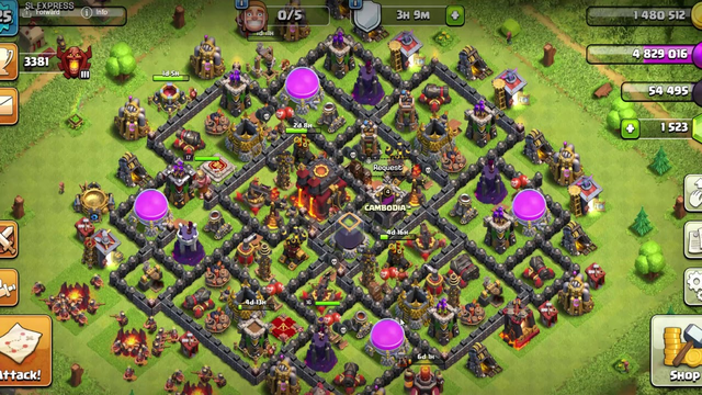 30$  sell hero clash of clans-andriod- #03