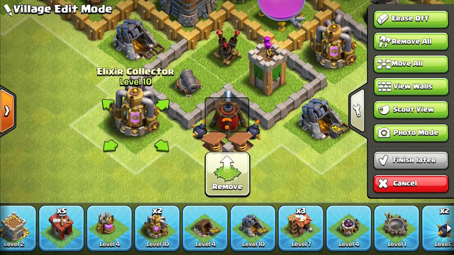 Clash of clans town hall 6 hybrid base
