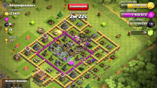 Clash of Clans Attack Strategy  Farming 14