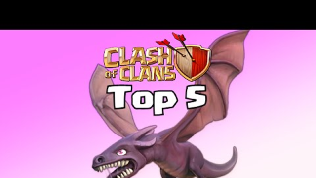 Clash Of Clans TOP 5 STRONGEST TROOPS