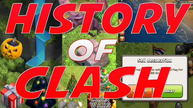 Clash of Clans - HISTORY OF CLASH 2012-2015!