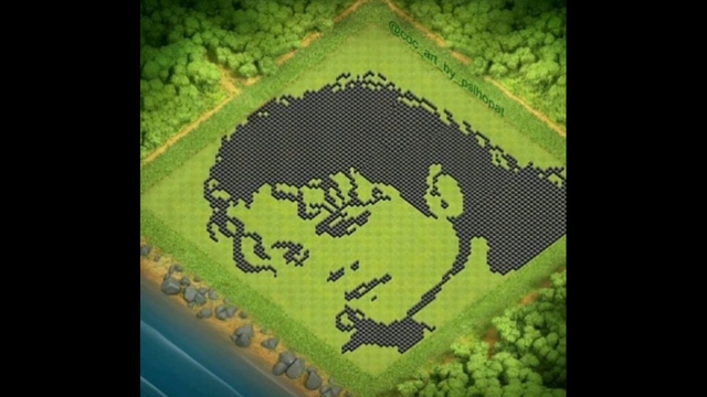BEST OF 2019 COC WALL ARTS --- TOP 10 --- CLASH OF CLANS