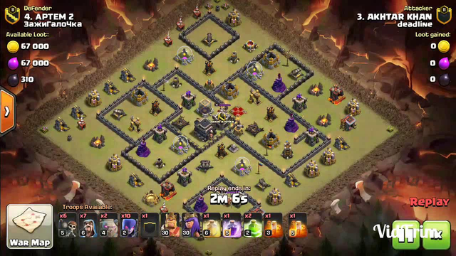 TH9 WITCH SLAP War Attack Strategy Clash of Clans 2019