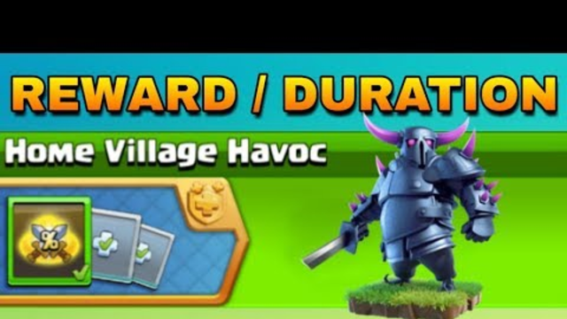 Coc upcoming event 2019 : home village havoc full information clash of clans