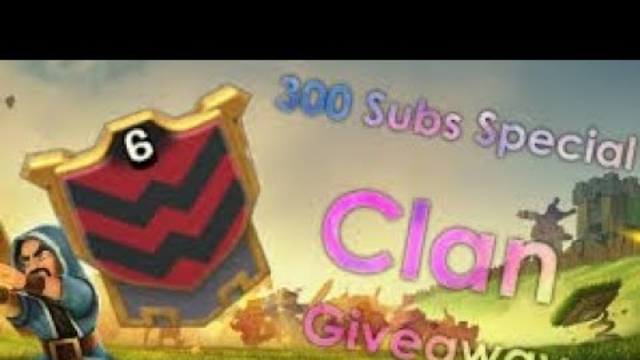 Clan give away try clash of clans
