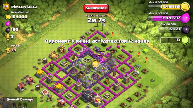 Clash of Clans Attack Strategy  Farming 8