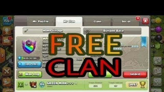 CLASH OF CLANS LEVEL 10 CLAN GIVEAWAY #NO SPIN || #FREE ENTRY
