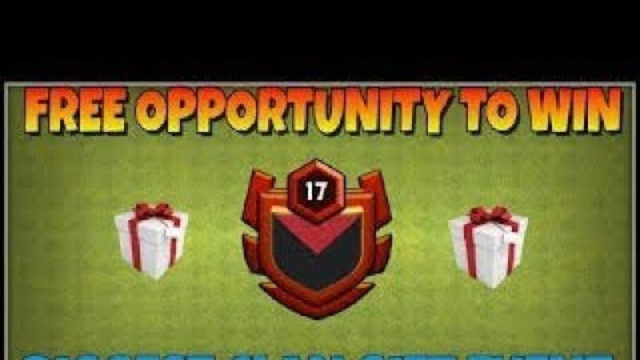 CLASH OF CLANS BIGGEST CLAN GIVEWAY