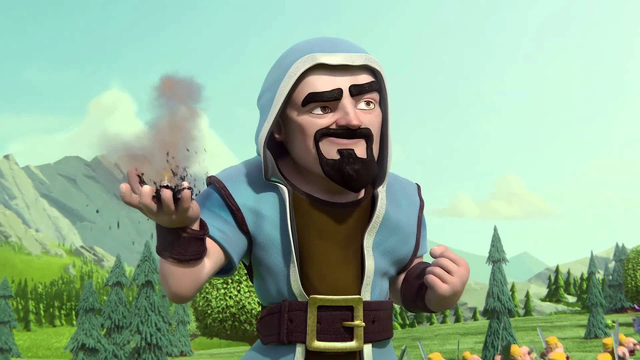 Clash of clans - Wizard Hair / Hype man (Animation)
