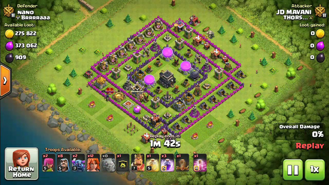 New 3 star attack in Clash of Clans