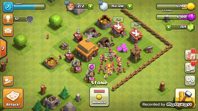 Town hall upgrade +New clan!!!Clash of clans ep3