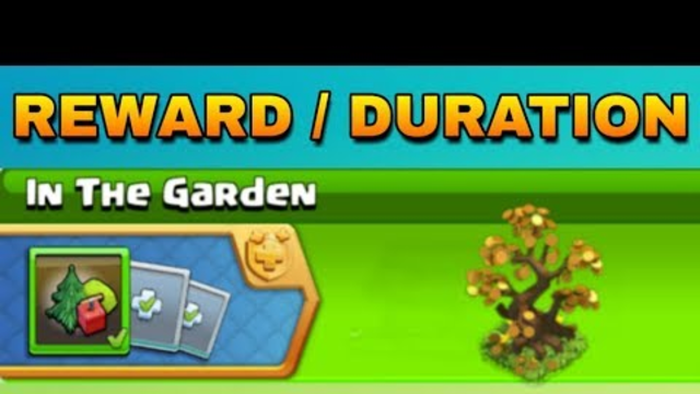 Coc upcoming event 2019 - In the garden full information clash of clans