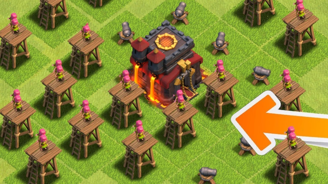 Clash of Clans - WORST BASE IN HISTORY! "WTF!" Destroying Horrible Clash of Clans Base! (CoC Troll!)