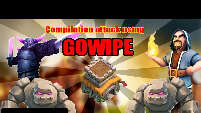 3 Stars Clan War (TH8 VS TH8): GOWIPE Attack Strategy | Clash of Clans