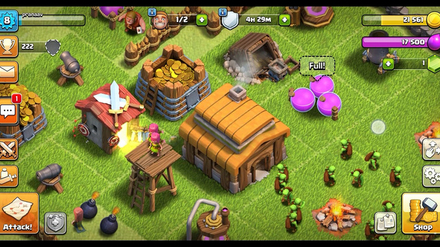 Clash of clans battle on Spiderman join my clan coc  master