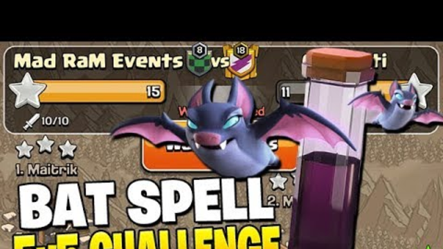 *BAT SPELL CHALLENGE* LEADS TO PERFECT WAR! - 5v5 