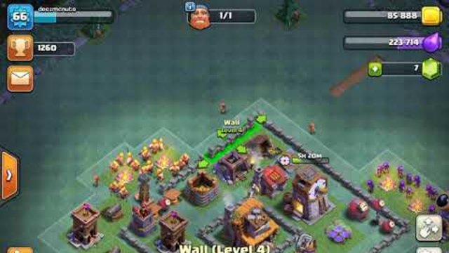 Max builder hall 4 base clash of clans