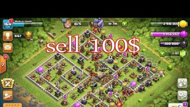 sell account clash of clans 100$ / gaming online 168 - #21