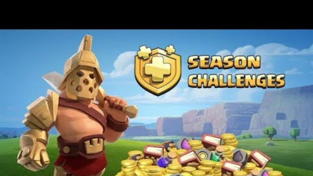 CLASH OF CLANS SEASON CHALLENGES NAVE ARRIVED (New Update).