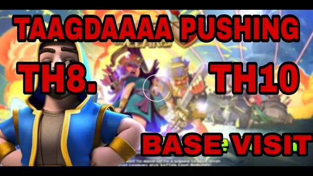TH8,9 PUSHING AND BASE VISIT CLASH OF CLANS LIVE STREAM