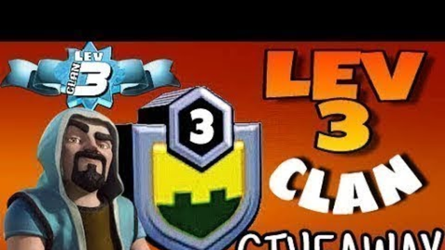 clan level 3giveway clash of clans live in hindi