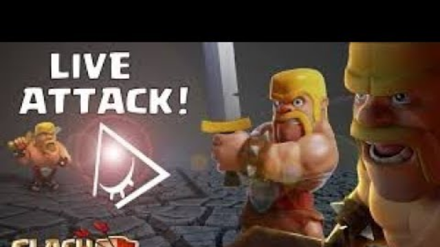 PLaying clash of clans LiVE!!!!