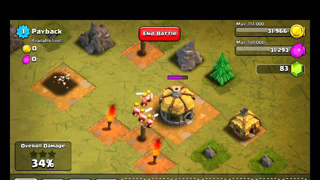 Clash of Clans Level 1 - Payback