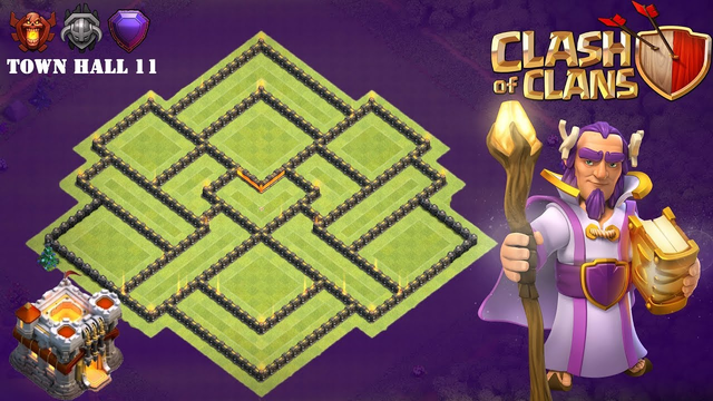 Town Hall 11 Hybrid Base 2019 - Clash of Clans (TH11)