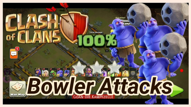 mass bowler spam | 3 Star War Attack | Spam | TH 12 | COC Clash of Clans 04/19