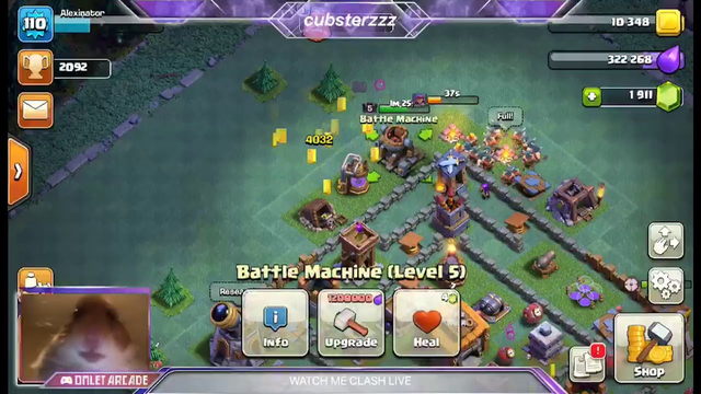Watch me play Clash of Clans