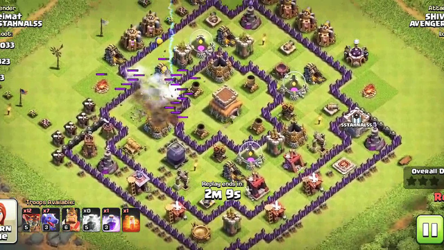 CLASH OF CLANS GAME ATTACKING  STRATEGY