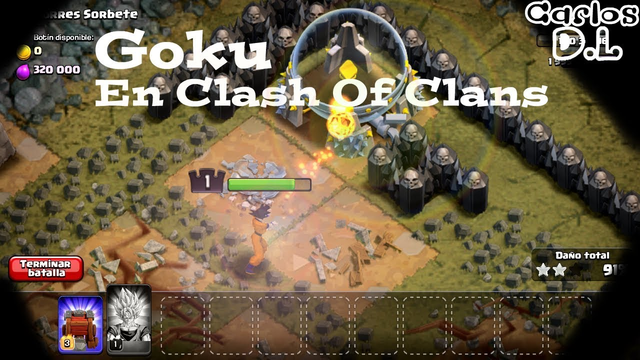 Goku En Clash Of Clans