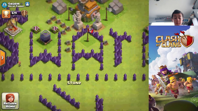weird clash of clans bases