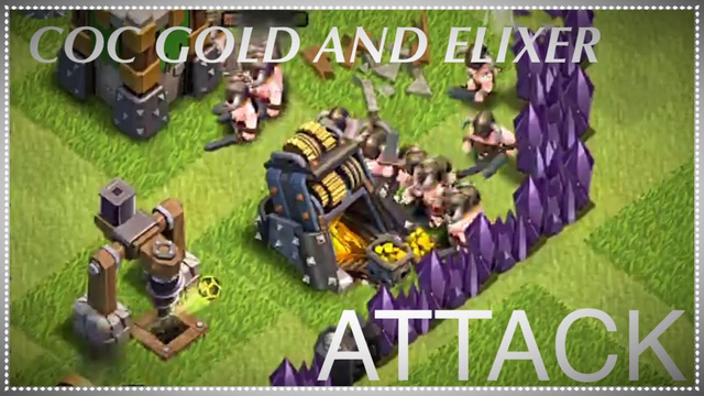 CLASH OF CLANS 2019 GOLD AND ELIXER ATTACK!