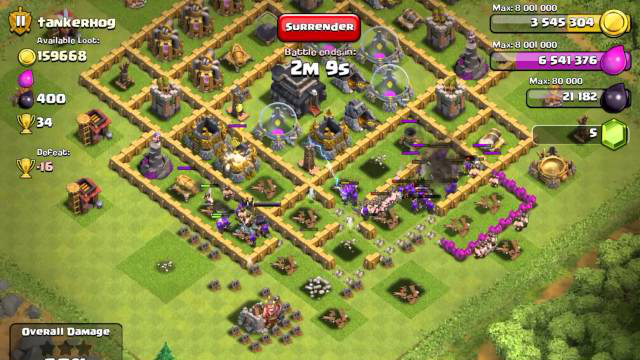 Clash of Clans  Farm Strategy - Town Hall 9 1)