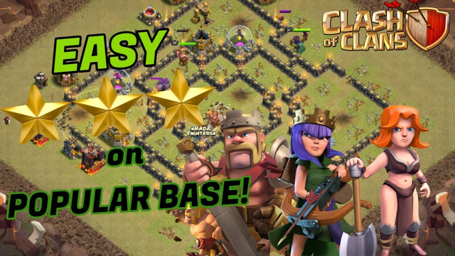 Th10 GoVaHo War Attack Strategy - Clash of Clans