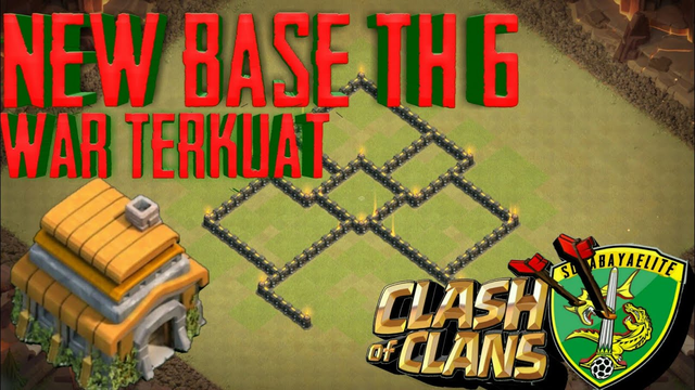 BASE TH 6 WAR TERKUAT - ANTI 3 BINTANG | Clash of Clans