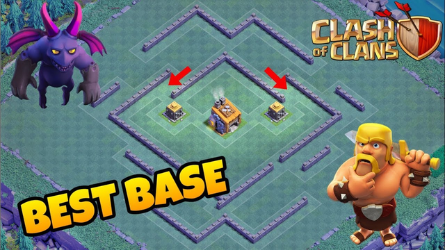 (NOT CLICKBAIT) Best Anti 2 Star BH8 Base - Clash of Clans Builder Hall 8 Base -