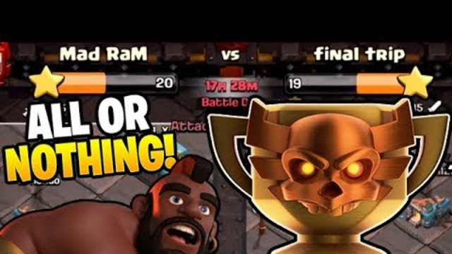 THIS WAR IS ALL OR NOTHING FOR CHAMPS 1 IN CWL! - Clash of Clans