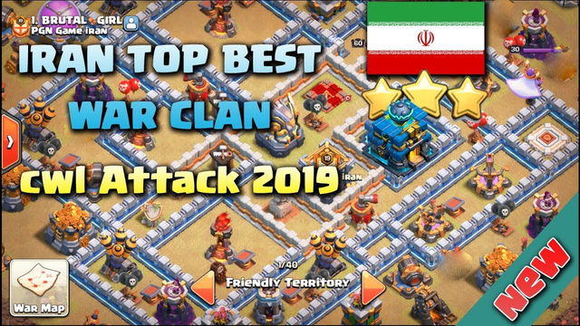 Clash Of Clans | IRAN TOP Best Clan CWL 3 Star New Attack Strategy 2019 | Th12 New Attack Strategy